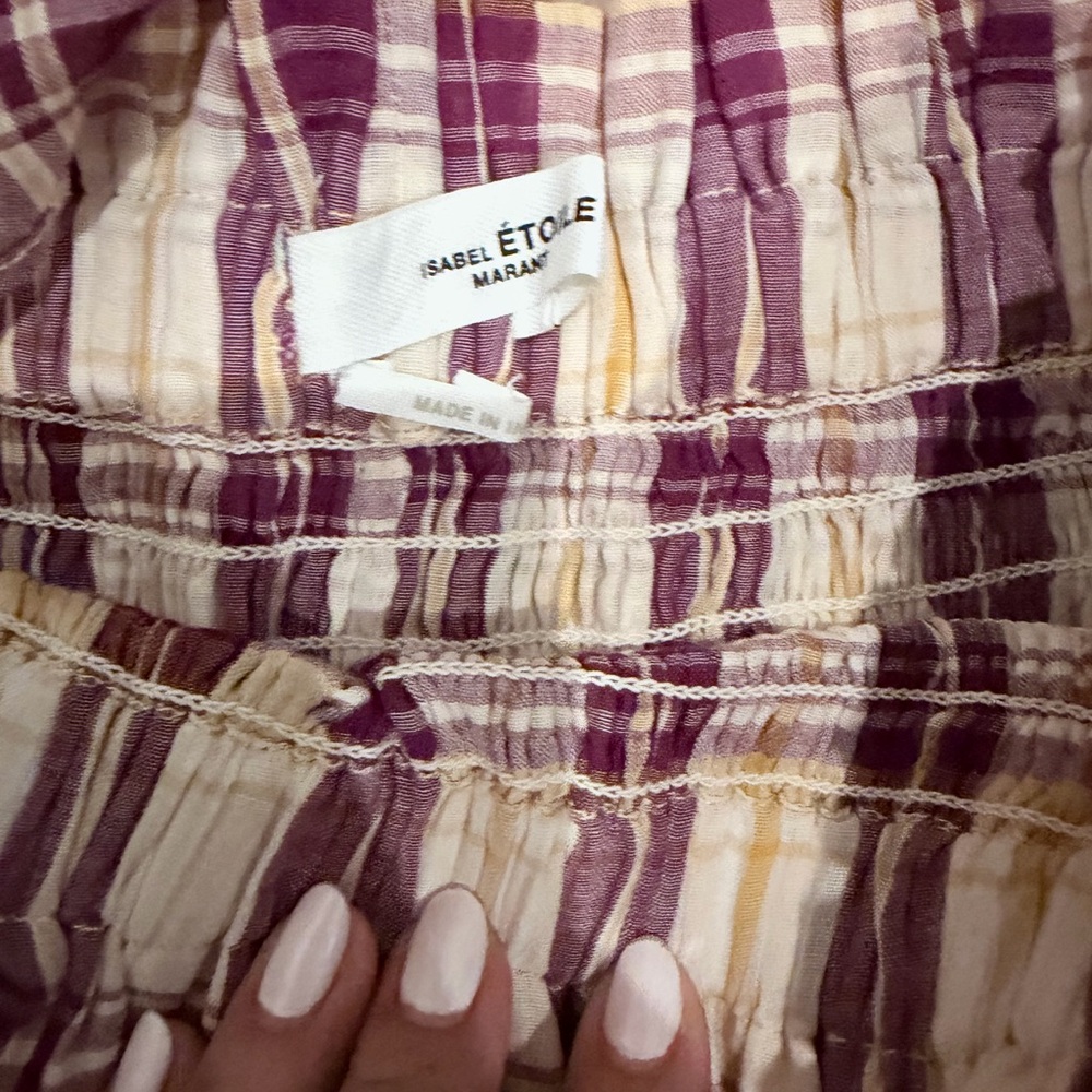 Isabel Marant Multicolor Plaid Shirt and Shorts Set - Picture 4 of 6